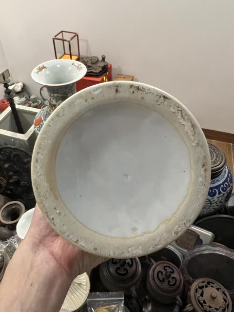 古玩陶瓷山水紋帽筒拍賣，當前價格355元