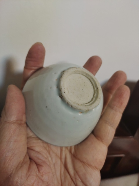 古玩陶瓷晚明青花高官厚祿茶園拍賣(mài),當(dāng)前價(jià)格800元
