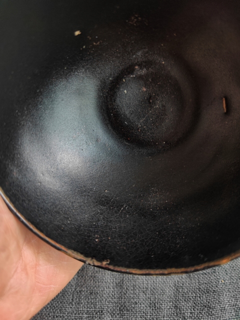古玩陶瓷宋代?吉州不倒翁茶盞拍賣,當前價格1198元