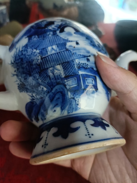 古玩陶瓷青花倒流壺拍賣,當前價格13888元