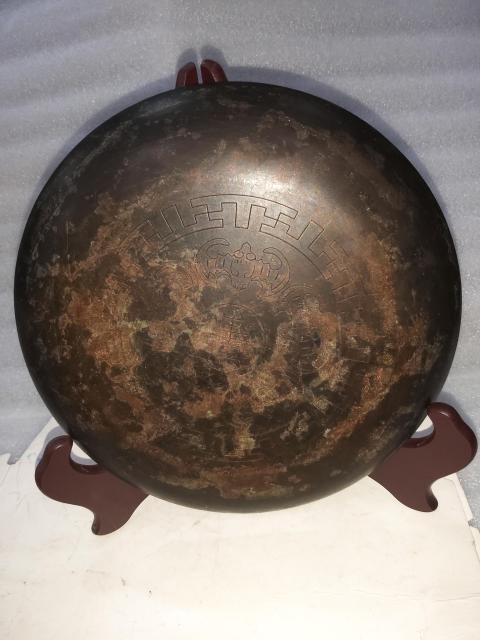 古玩雜項景泰藍盤拍賣,當前價格1288元