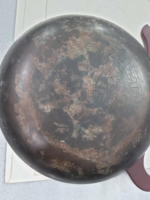 古玩雜項景泰藍盤拍賣,當前價格1288元