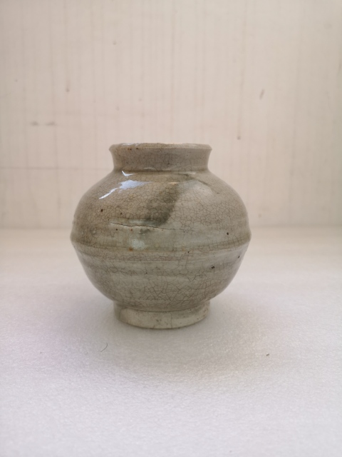 古玩陶瓷明末清初青花罐拍賣，當前價格680元