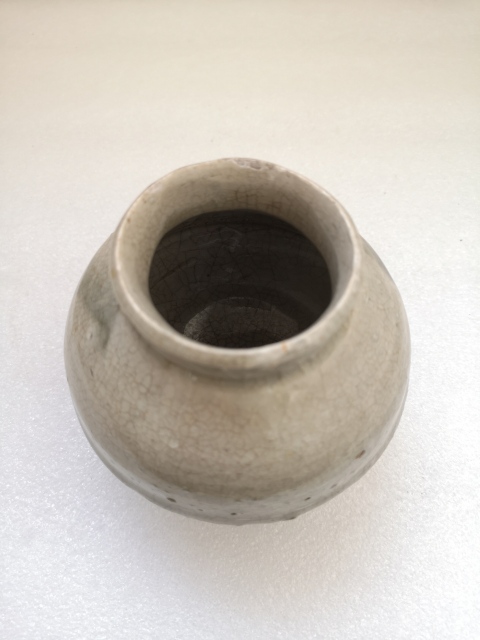 古玩陶瓷明末清初青花罐拍賣，當前價格680元