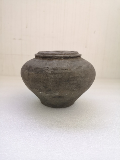 古玩陶瓷灰陶撲滿拍賣,當前價格750元