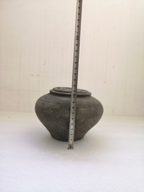 古玩陶瓷灰陶撲滿拍賣,當前價格750元