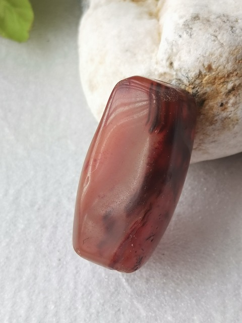 古玩玉器老天然紅瑪瑙珠拍賣，當(dāng)前價(jià)格59元