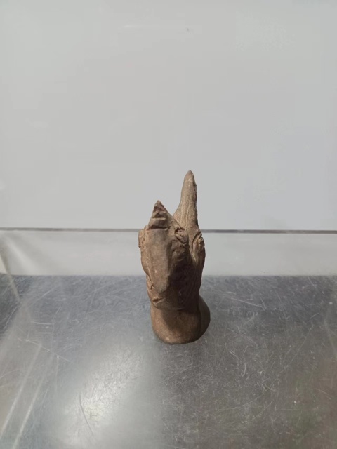 古玩陶瓷漢代灰陶公雞玩具擺件拍賣，當前價格1200元