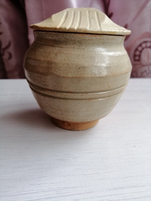 古玩陶瓷青白釉塔式蓋罐拍賣(mài)，當(dāng)前價(jià)格666元