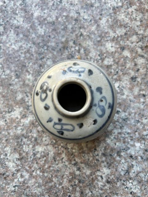 古玩陶瓷晚明青花罐拍賣,當(dāng)前價格355元