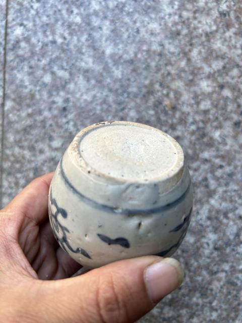 古玩陶瓷晚明青花罐拍賣,當(dāng)前價格355元