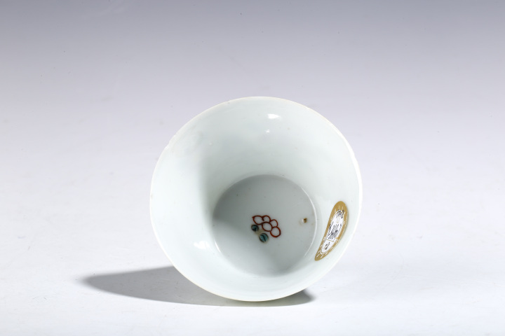 古玩陶瓷清雍正·粉彩童子牧牛圖杯碟一套拍賣,當前價格6800元
