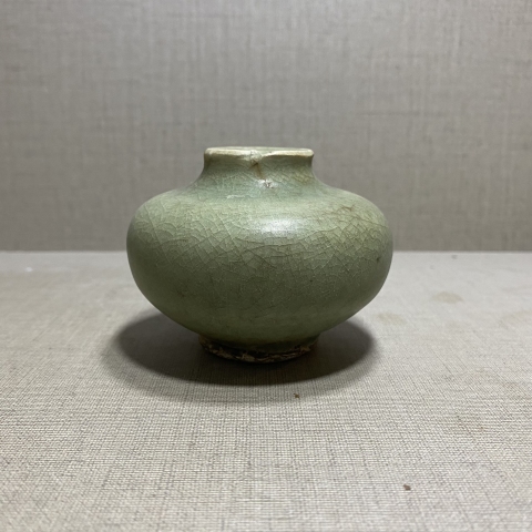 古玩陶瓷龍泉窯青釉水呈拍賣，當前價格3000元