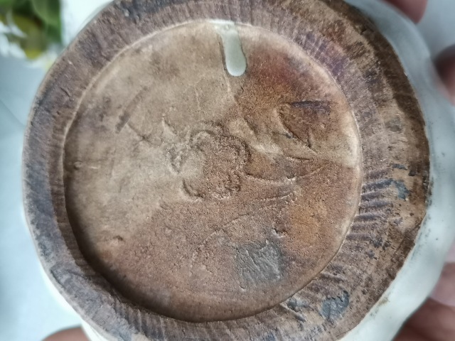 古玩陶瓷南瓜花卉紋蓋盒拍賣，當前價格266元