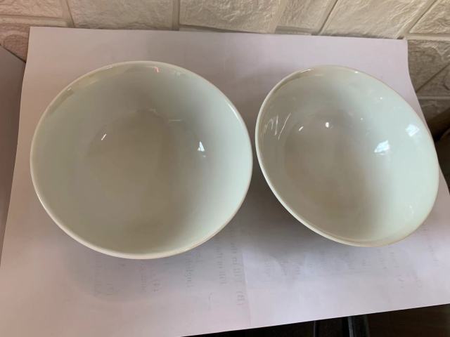 古玩陶瓷松石綠地粉彩瓜蝶連綿碗拍賣,當前價格880元