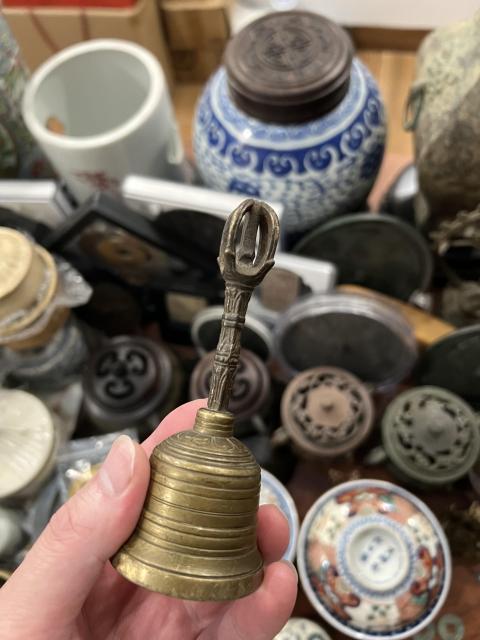 古玩雜項(帶保真卡)民國金剛鈴拍賣,當前價格999元