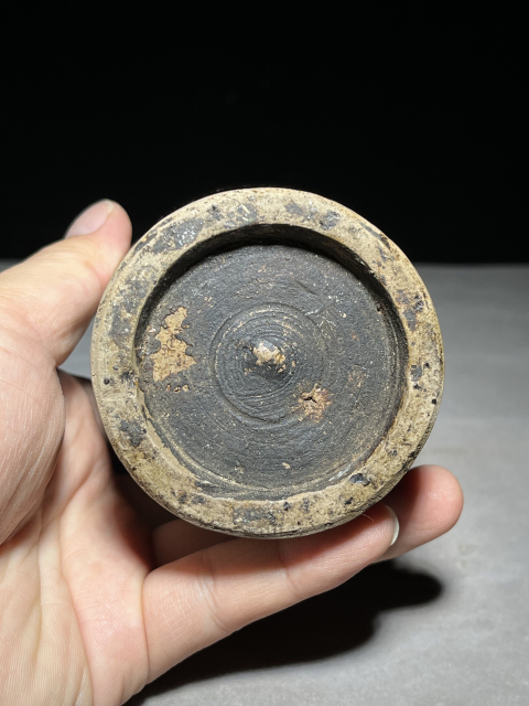 古玩陶瓷明代茶葉末釉雙系罐拍賣，當前價格0元