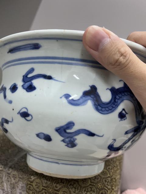 古玩陶瓷青花趕珠龍紋香爐拍賣,當(dāng)前價(jià)格1600元