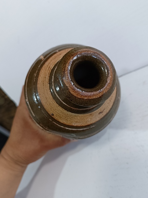 古玩陶瓷西夏靈武窯剔刻花梅瓶拍賣,當前價格30000元