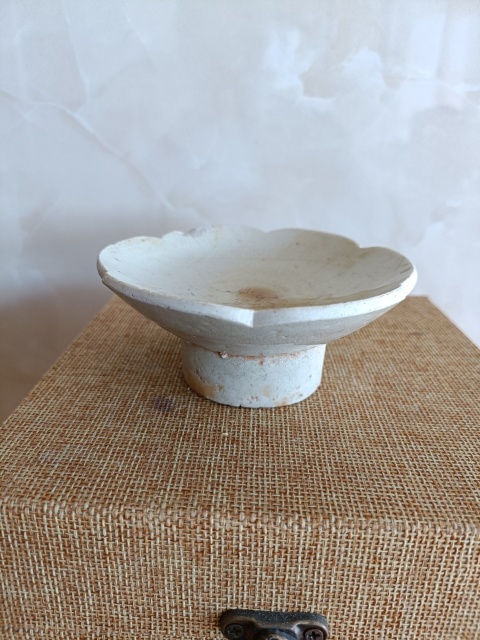古玩陶瓷南宋青白釉盞托拍賣,當前價格2680元