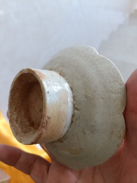 古玩陶瓷南宋青白釉盞托拍賣,當前價格2680元