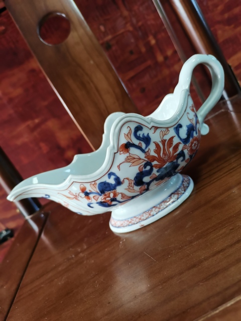 古玩陶瓷【精品難得】清早期青花礬紅爵杯拍賣,當前價格6600元