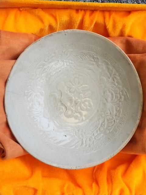古玩陶瓷南定鳳穿牡丹紋碗拍賣，當(dāng)前價(jià)格1000元