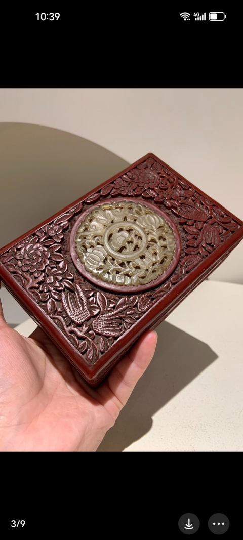 古玩雜項(xiàng)剔紅硯盒拍賣,當(dāng)前價(jià)格78999元