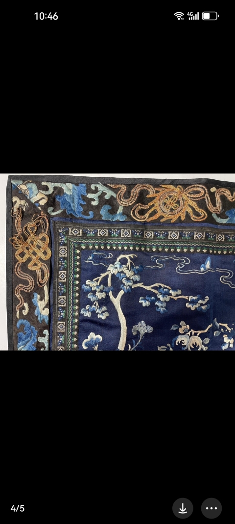 古玩雜項清代中期刺繡拍賣,當前價格7999元