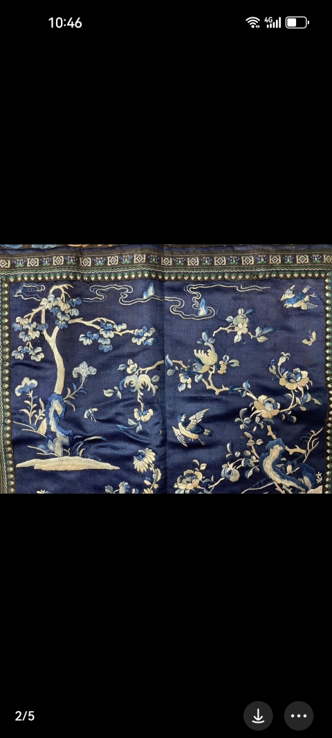 古玩雜項清代中期刺繡拍賣,當前價格7999元