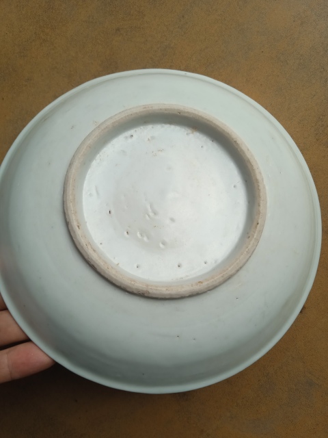 古玩陶瓷粉彩花卉紋盤拍賣,當(dāng)前價(jià)格999元