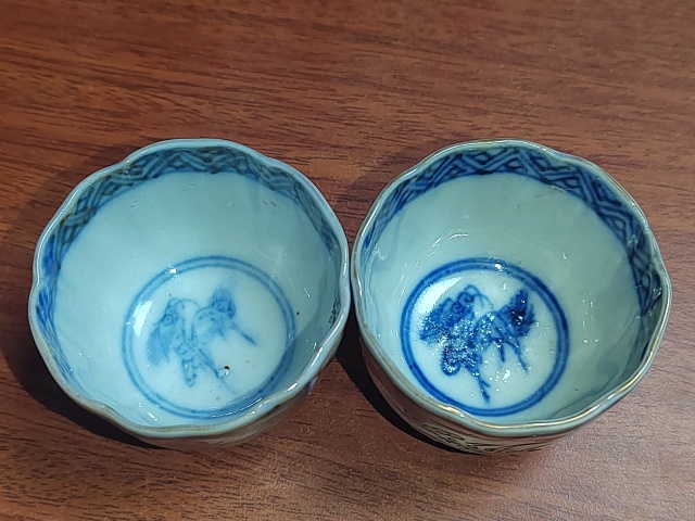 古玩陶瓷青花五彩杯拍賣(mài),當(dāng)前價(jià)格200元
