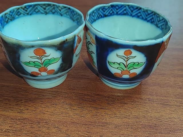 古玩陶瓷青花五彩杯拍賣(mài),當(dāng)前價(jià)格200元