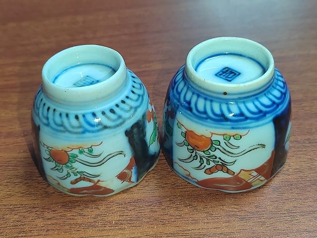 古玩陶瓷青花五彩杯拍賣(mài),當(dāng)前價(jià)格200元