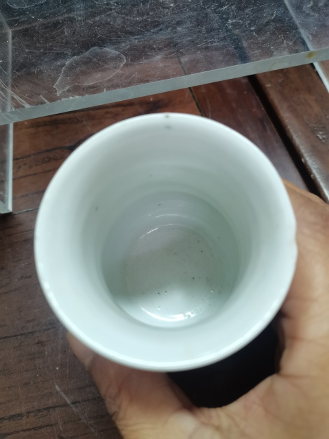 古玩陶瓷仕女紋粉彩文房渣斗拍賣,當前價格1500元