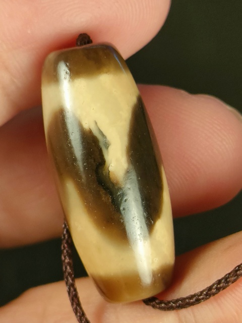 古玩玉器**天珠拍賣,當前價格5000元