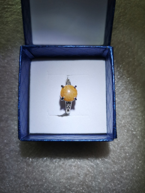 古玩玉器天然翡翠鑲嵌戒指拍賣，當(dāng)前價格168元