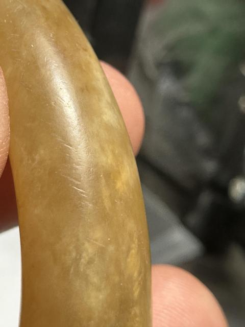 古玩玉器明清代玉鐲拍賣，當前價格1800元