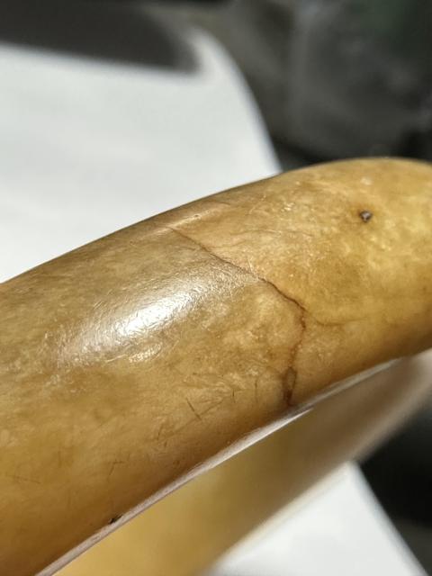 古玩玉器明清代玉鐲拍賣，當前價格1800元