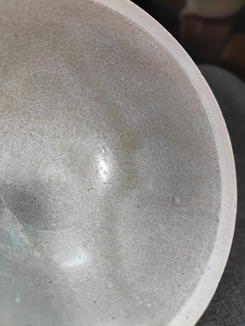 古玩陶瓷宋元?青白釉芒口斗笠碗拍賣，當前價格1900元