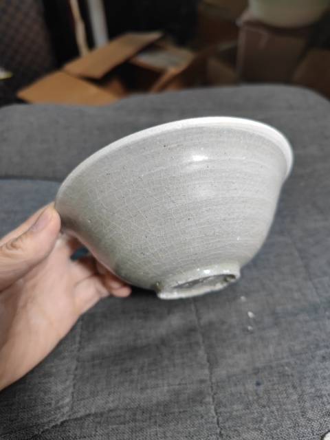 古玩陶瓷宋元?青白釉芒口斗笠碗拍賣，當前價格1900元