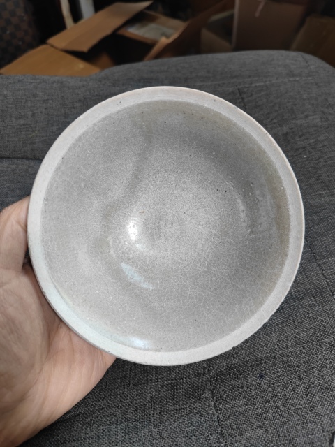 古玩陶瓷宋元?青白釉芒口斗笠碗拍賣，當前價格1900元