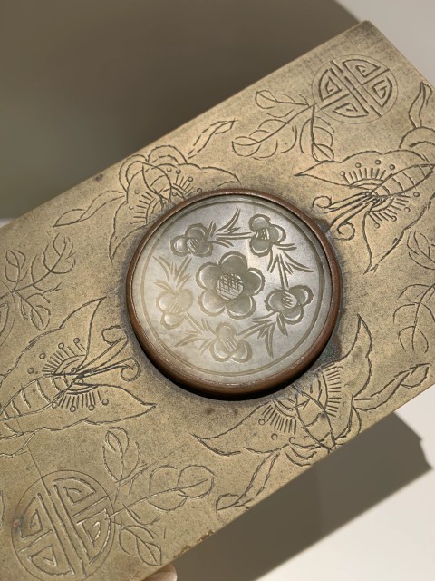 古玩銅器銅首飾盒拍賣，當前價格7999元
