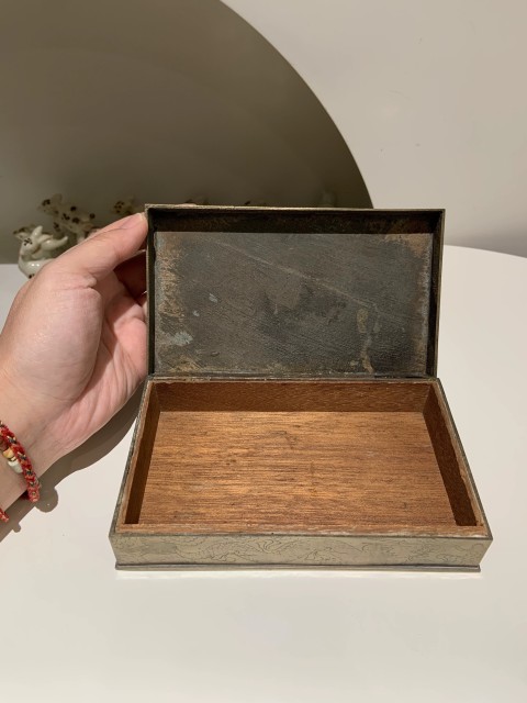 古玩銅器銅首飾盒拍賣，當前價格7999元