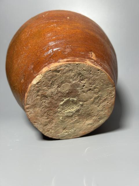 古玩陶瓷漢代黃釉飄綠彩龍紋壺(龍紋)拍賣,當前價格9000元