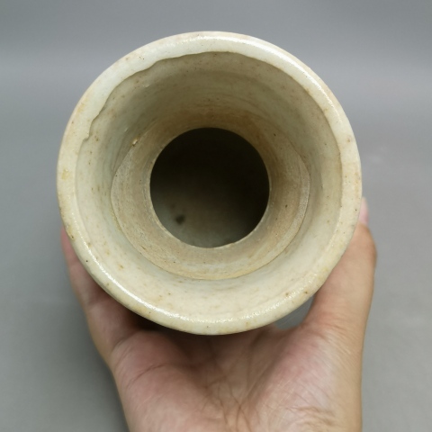 古玩陶瓷宋代青白瓷貼塑瓶拍賣,當前價格1688元