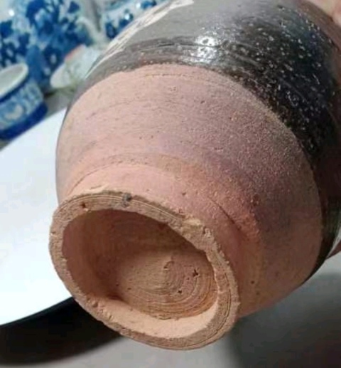 古玩陶瓷吉州窯月影梅花罐（換米放漏）拍賣，當前價格12000元
