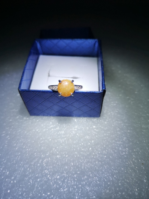 古玩玉器天然翡翠鑲嵌戒指拍賣，當(dāng)前價格168元