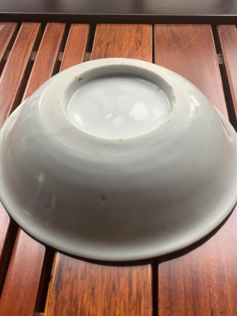 古玩陶瓷明成化甜白釉臥足淺碗拍賣，當前價格3456元