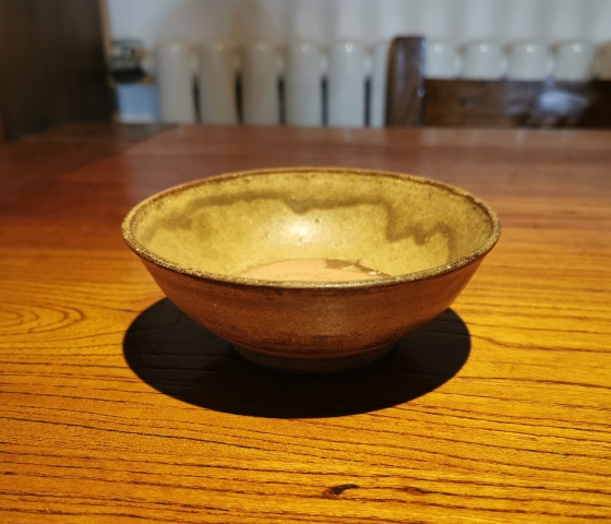 古玩陶瓷金元磁州窯茶葉末釉茶盞拍賣，當前價格80元